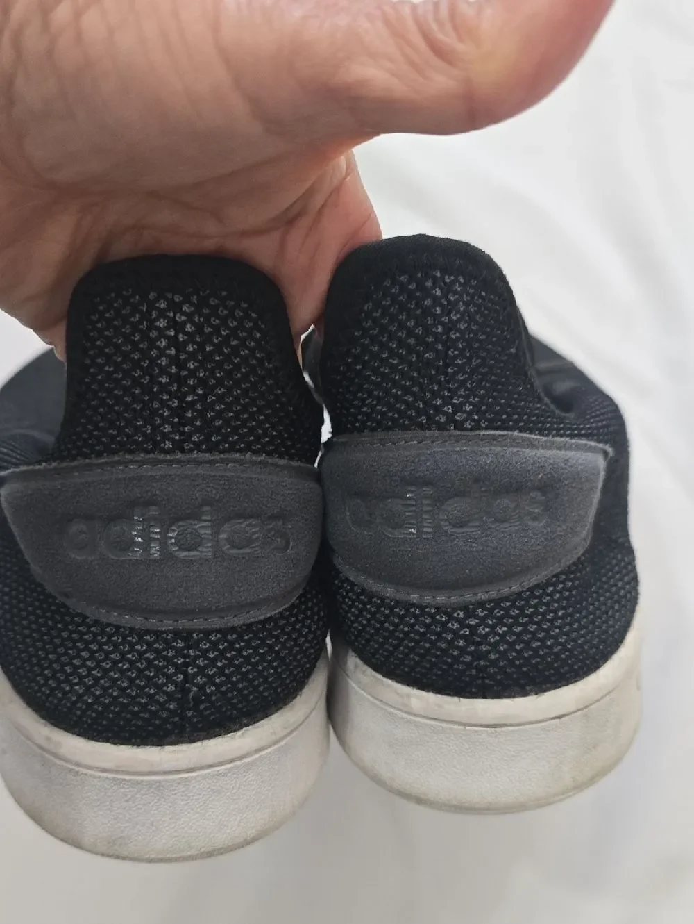 adidas Black Knit Low-Top Sneakers‎ 13